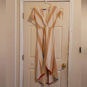America & beyond dress with tassels